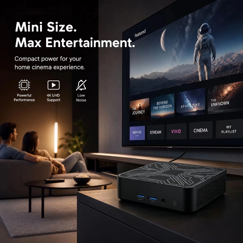2026 New Mini PC Portable Inte - огляд і ціна Pc Gaming Setup