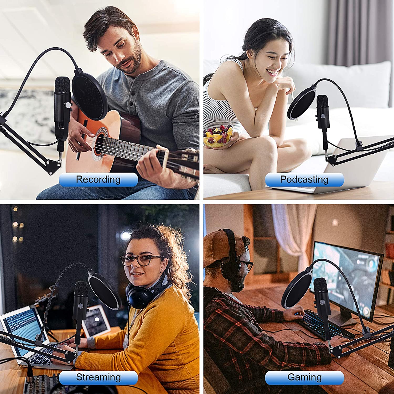 BM86 USB Condenser Microphone  - огляд і ціна Pc Gaming Youtube