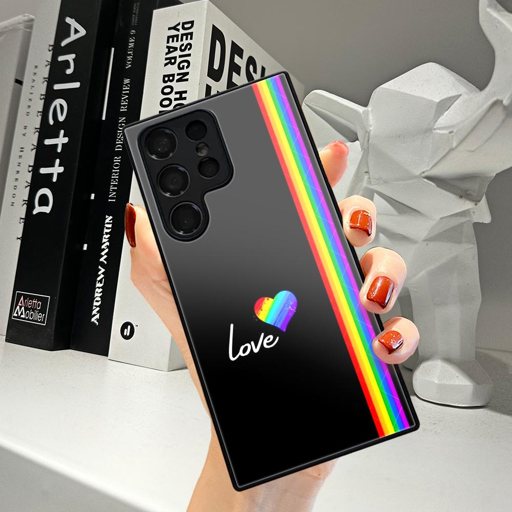 Love Is Love LGBT Rainbow Phon - огляд і ціна Pc Case Tempered Glass