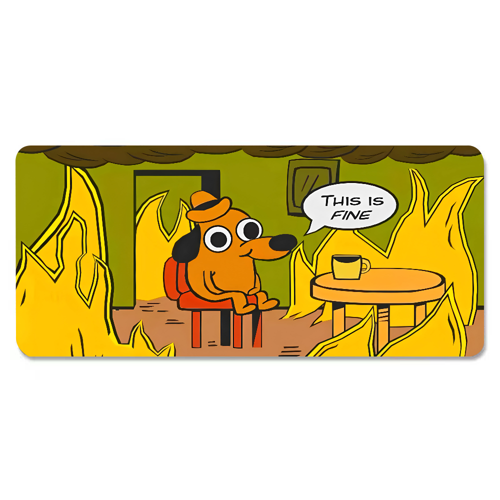 This Is Fine Dog Dachshund Mou - огляд і ціна Pc Gaming Handheld