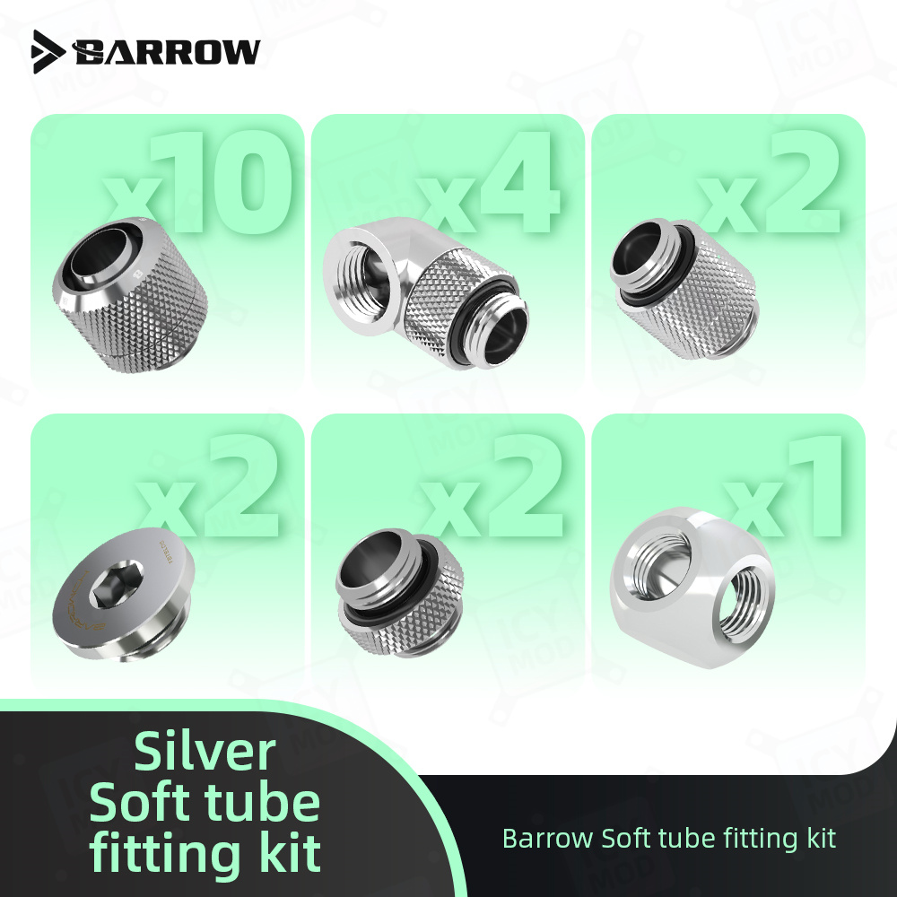 Barrow Soft Tube Connector Kit - огляд і ціна Pc Gaming Youtube