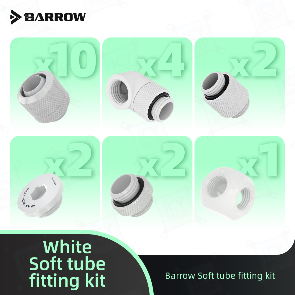 Barrow Soft Tube Connector Kit - огляд і ціна Pc Gaming Youtube