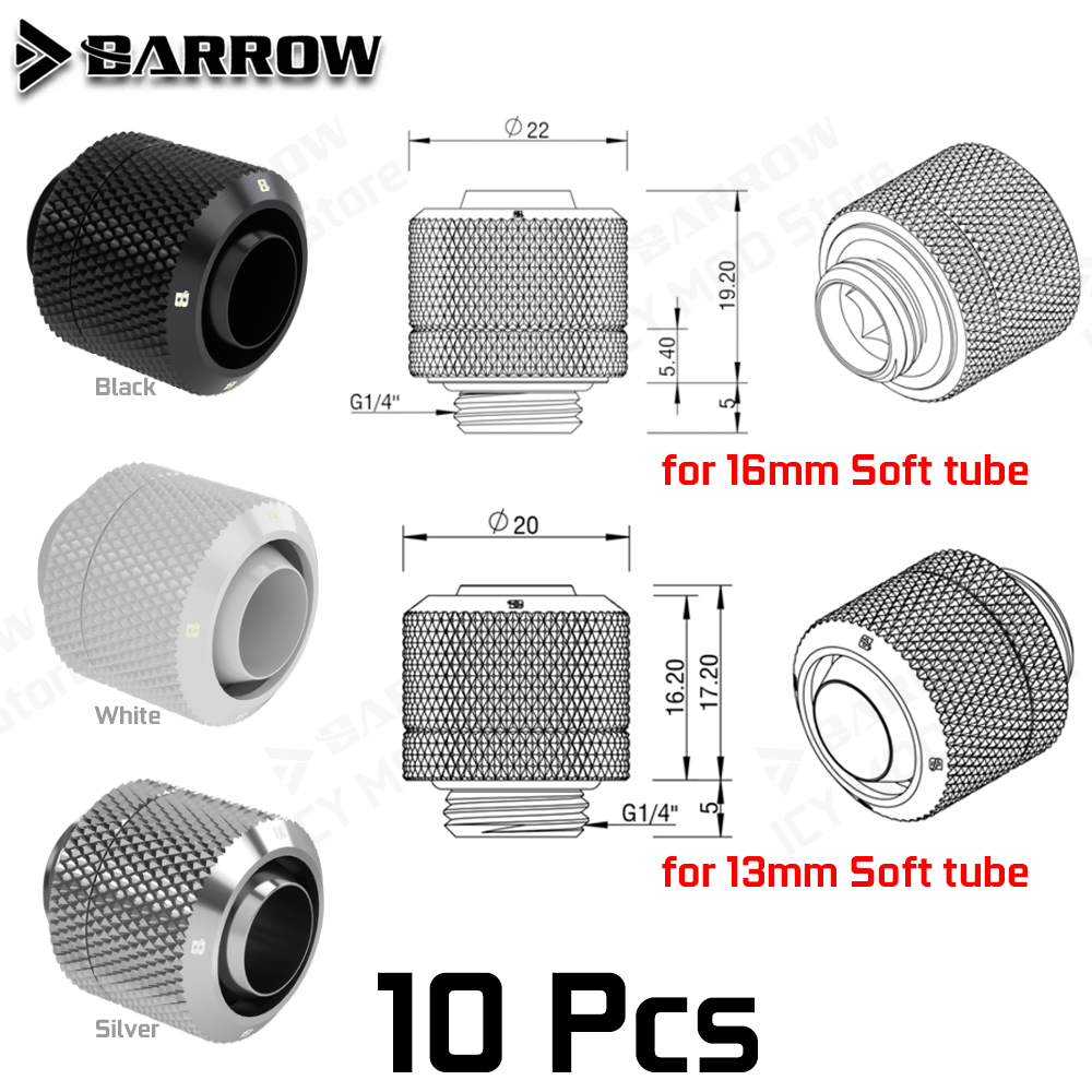 Barrow Soft Tube Connector Kit - огляд і ціна Pc Gaming Youtube