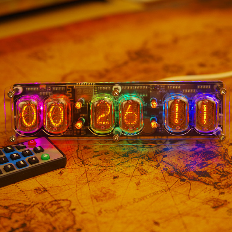 Nixie Tube Desk Clocks Six Dig - огляд і ціна Pc Gaming Youtube