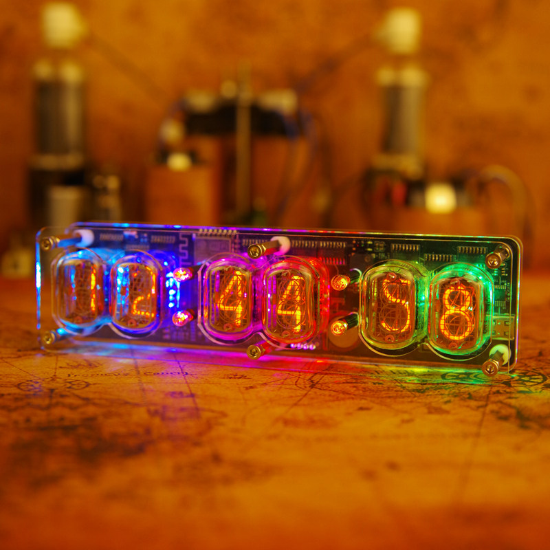 Nixie Tube Desk Clocks Six Dig - огляд і ціна Pc Gaming Youtube