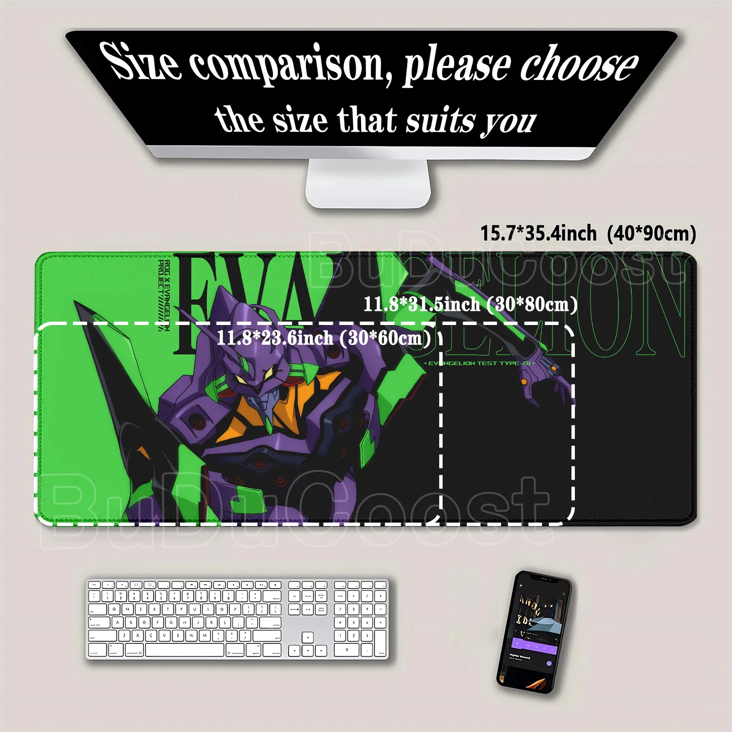 Evangelione EVA 01 Large Mouse - огляд і ціна Pc Gaming Evangelion