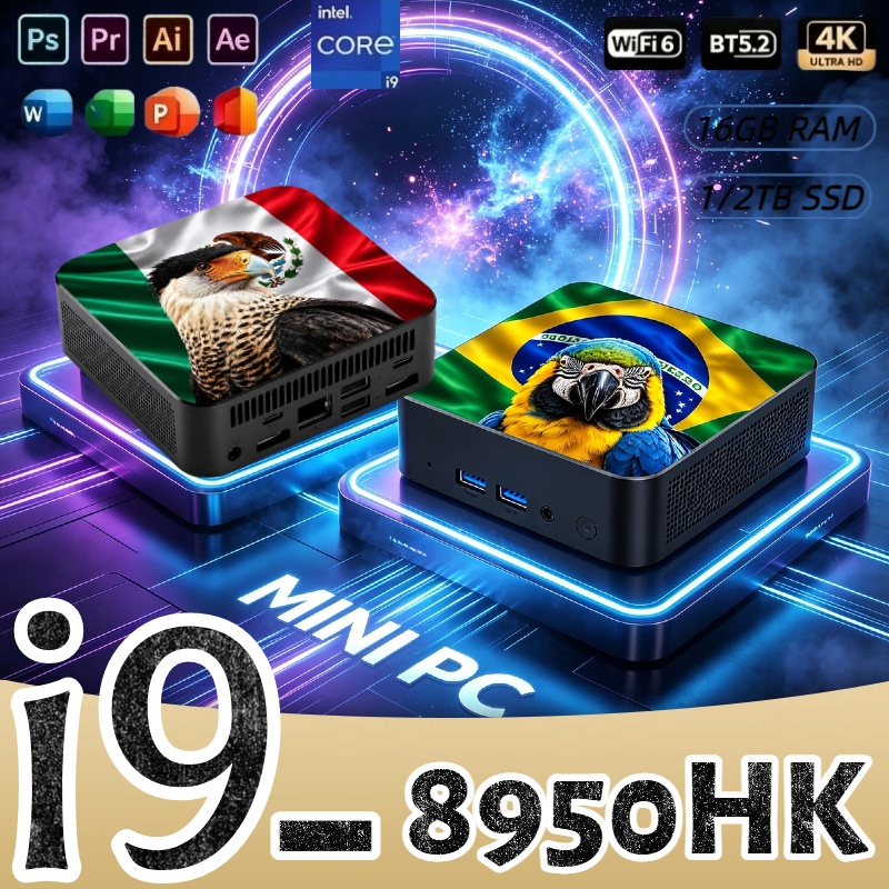 Mini PC Core i9-8950HK 16GB RA - огляд і ціна Pc Gaming Intel Core I9