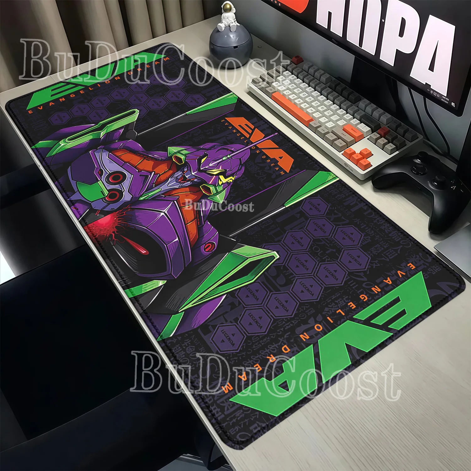 Mouse Pad Evangelione EVA 01 L - огляд і ціна Pc Gaming Evangelion