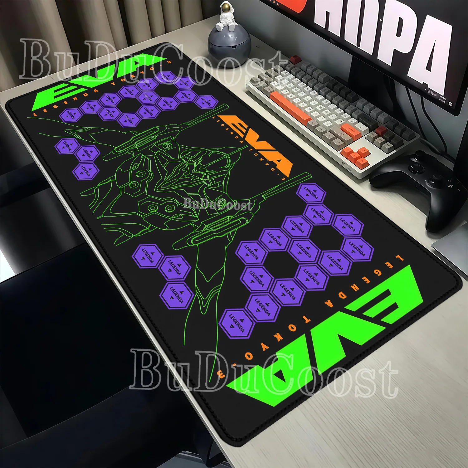 Mouse Pad Evangelione EVA 01 L - огляд і ціна Pc Gaming Evangelion