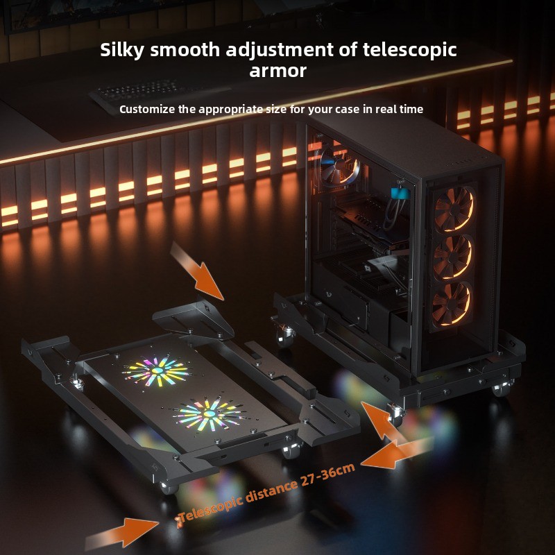 Adjustable PC Case Stand Holde - огляд і ціна Pc Gaming Setup