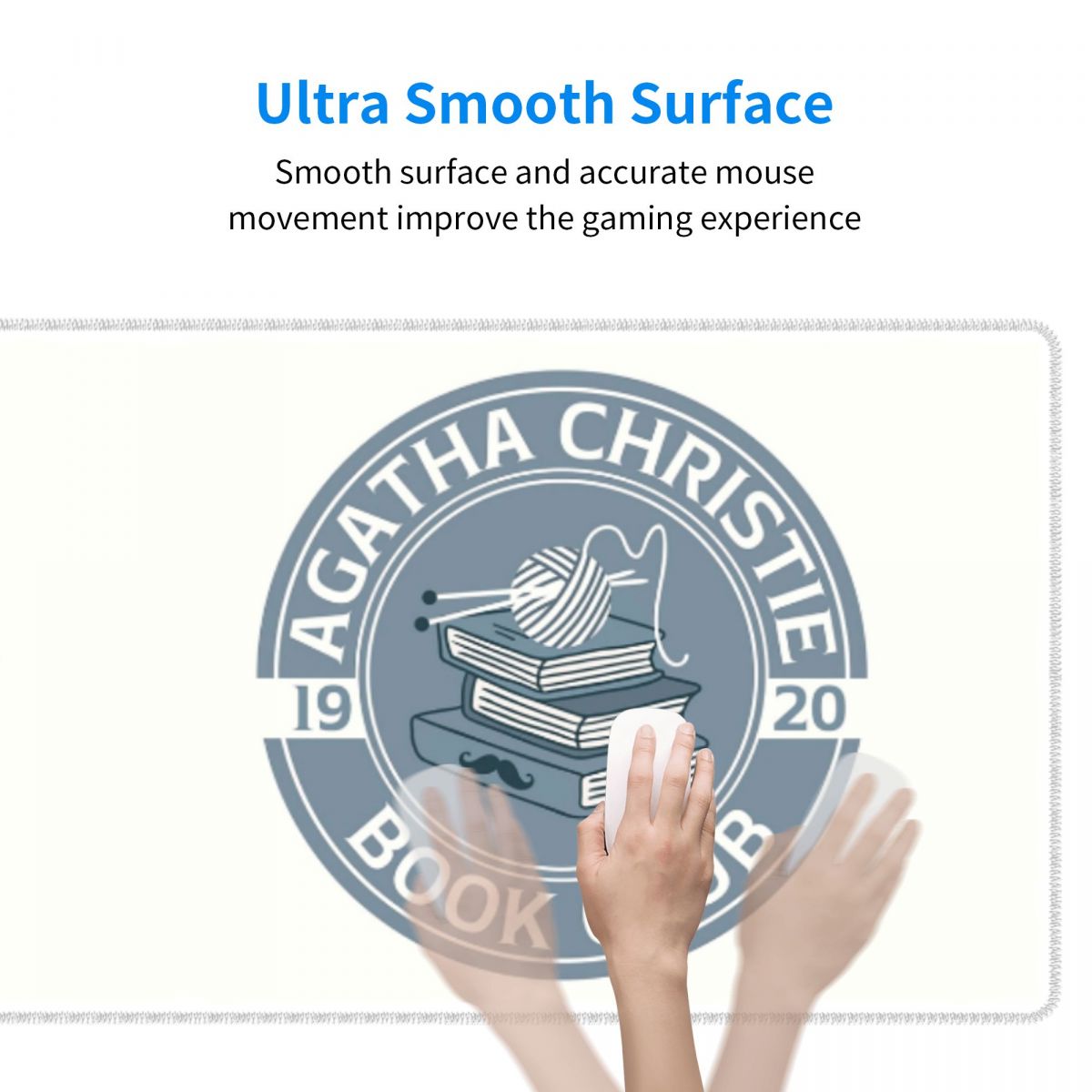 Agatha Christie Book Club Larg - огляд і ціна Pc Gaming Club