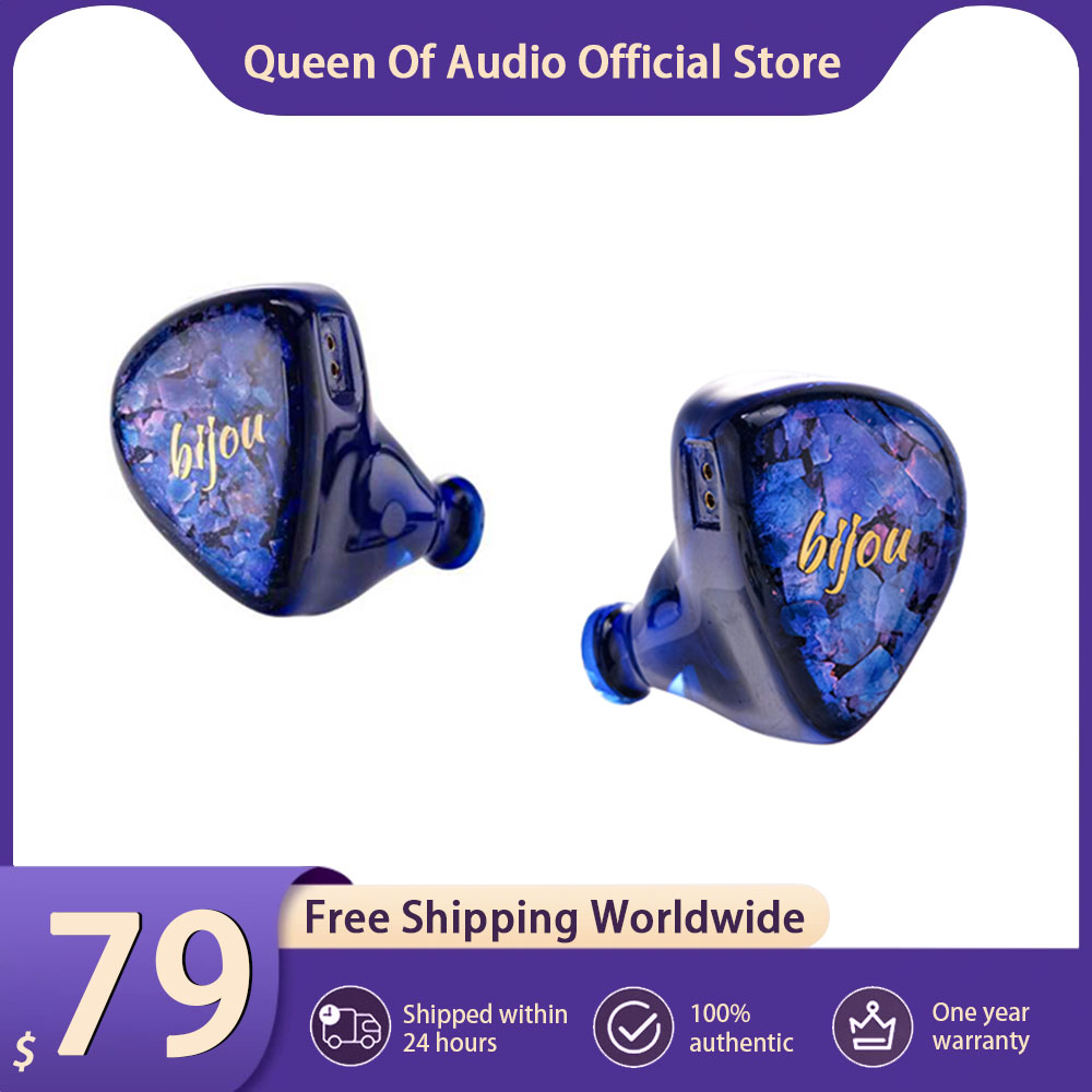 New QoA Bijou Headphone 1DD+1B - огляд і ціна Pc Gaming Earphones