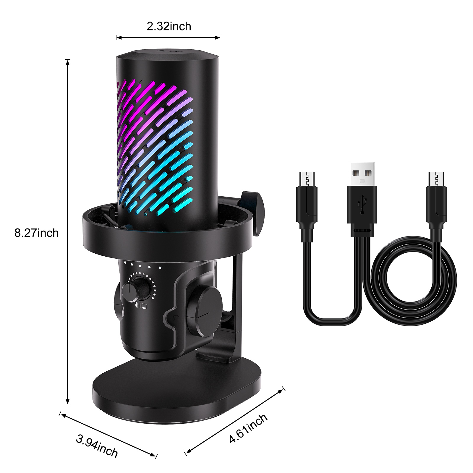 Tenlamp CG1 RGB USB Streaming  - огляд і ціна Pc Gaming Youtube