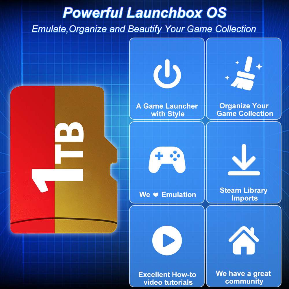 JMachen 1TB Game TF Card Built - огляд і ціна Pc Gaming Aaa