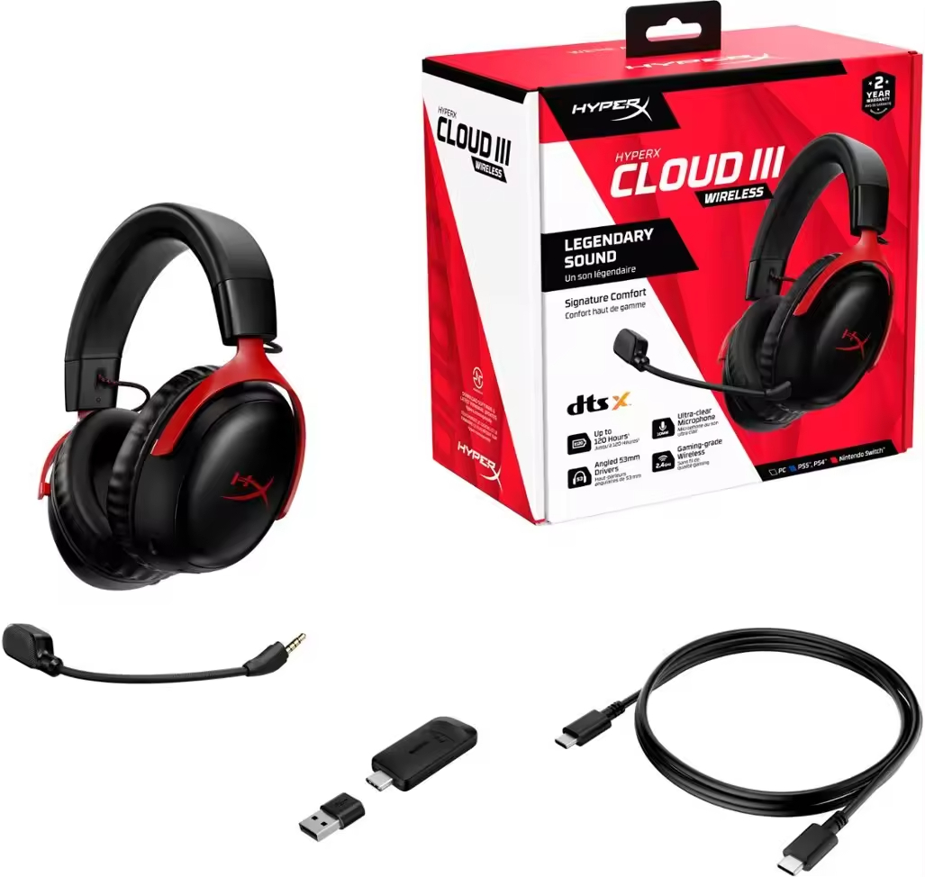 HyperX Cloud 3 77Z46AA 77Z45AA - огляд і ціна Pc Gaming Earphones