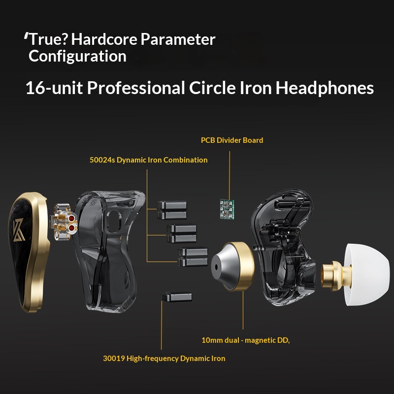 KZ ZAS Metal Wired Earphone 16 - огляд і ціна Pc Gaming Earphones