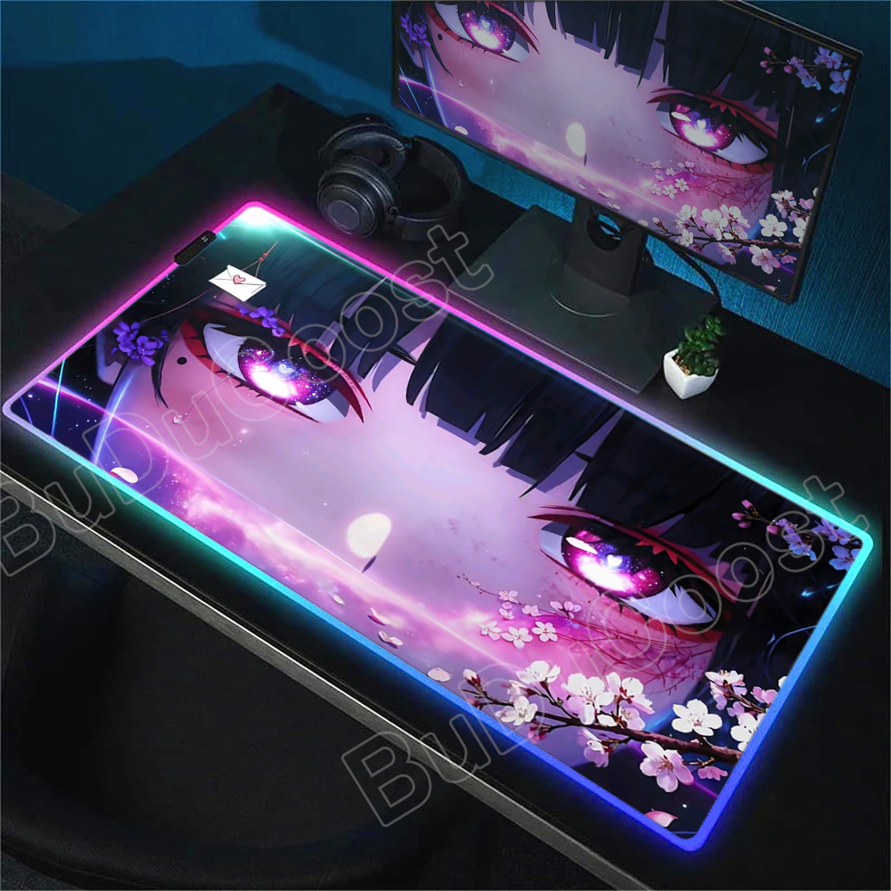 New RGB JK Girl Chisa Mouse Pa - огляд і ціна Pc Gaming Kawaii