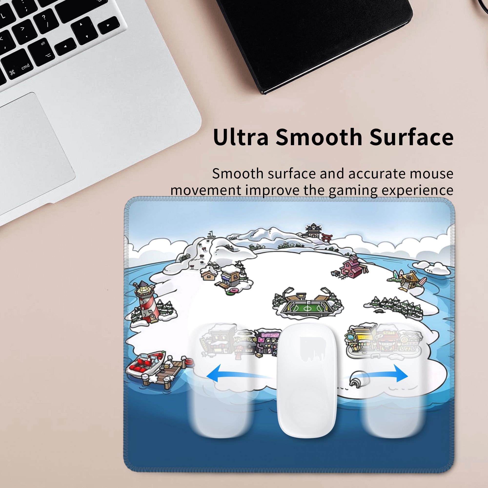 Club Penguin M Mouse Pad Compu - огляд і ціна Pc Gaming Club